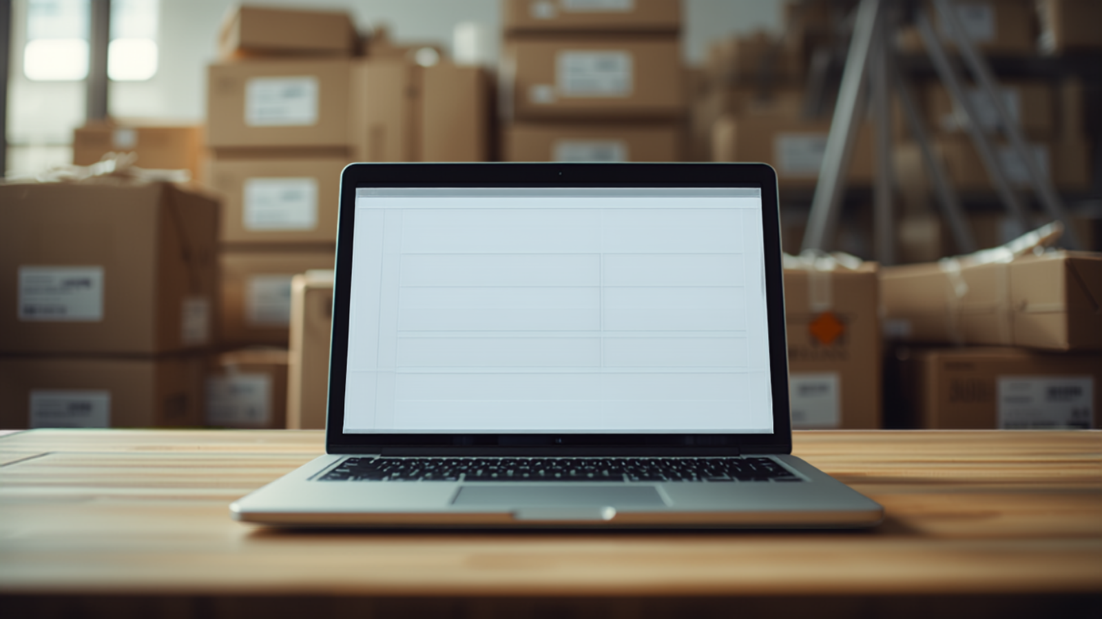Operator reviewing an organized resolution log on a laptop, representing documented resolution trails for Shopify merchants